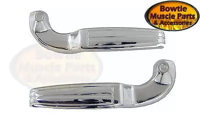 68-72 Lh Rh Inner Door Handle Std Chevelle Camaro Firebird Nova Impala Gto Pair 1