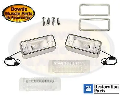 1969 69 Camaro Rs Backup Reverse Light Kit With Lenses Gaskets Highest Quality! 1