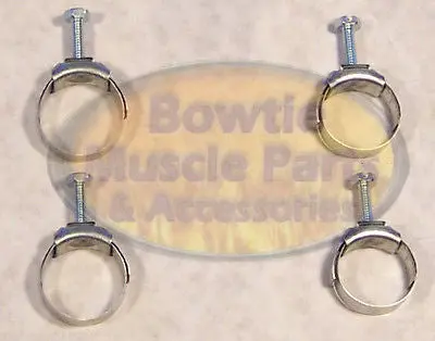 69 70 71 72 73 Camaro Nova Chevelle Corvette Heater Hose Tower Clamps Clamp Set 1