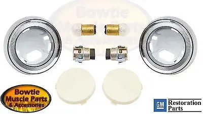 62-67 Caprice Impala Bel-Air Camaro Cutlass Sail Panel Interior Dome Light Kit 1