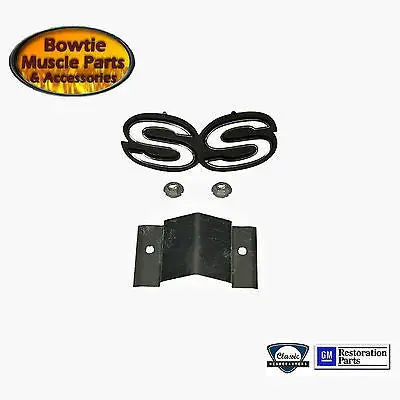 1968 68 Camaro Ss Grille Emblem -  With Standard Grill 1