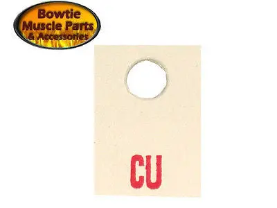 1969 69 Camaro Z/28 Ss Copo Zl1 Z11 Pace Car J52 Jl8 Power Disc Brake Id Tag Cu 1