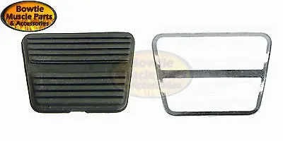 Chevelle Corvette Camaro Nova Ventura Manual Brake Or Clutch Pedal Pad Stainless 1