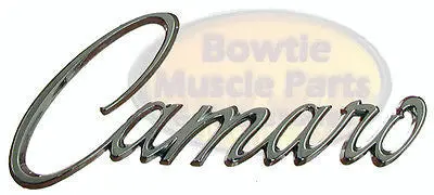 68 69 Camaro Script Fender Emblem - Gm Licensed!! Excellent Quality - Best Fit! 1