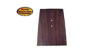 68 Camaro Console Forward Walnut Plate 3925442 1