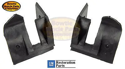67 68 69 Camaro Firebird Convertible Rear Top Frame To Body Seal Seals - Pair 1
