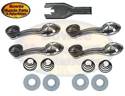 68 69 70 Impala Skylark Nova Camaro Firebird Chevelle Window Crank Cranks Kit 1