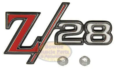 1969 69 Camaro Z/28 Rear Tail Panel Emblem Z28 Gm Restoration Licensed 8701333 1