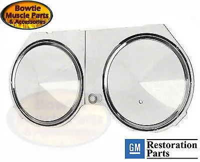 68 Camaro With Tach And Console Gauges Dash Carrier Clear Lens Instrument Panel 1