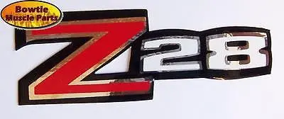 71 72 73 Camaro Z28 Rear Spoiler Decal 70 76 77 78 67 68 69 84 85 86 92 95 97 02 1