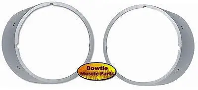 1969 Camaro Std Headlight Bezel W/Out Trim Headlamp Pr Copo Z/28 X77 1