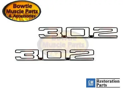 1969 Camaro Z/28 Cowl Induction 302 Hood Emblem Z28 Gm Restoration Part 3961496 1