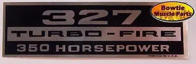 65 66 67 68 Corvette Chevelle Chevy Ii Nova L79 327 350Hp Engine Decal 1
