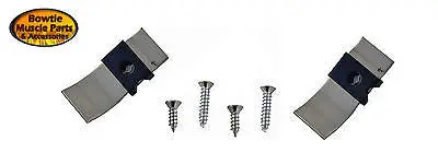 67 68 Camaro Firebird Astro Bezel Mounting Bracket With Clip 3885180 Pair 1