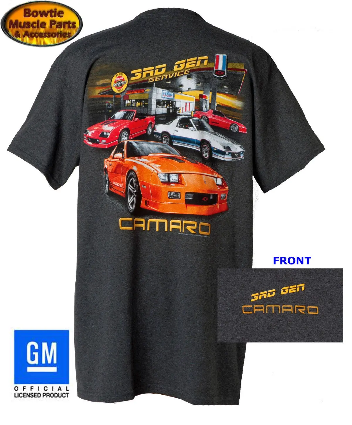 3Rd Gen Camaro T-Shirt 82 83 84 85 86 87 88 89 90 91 82 Pace Car Iroc Z28 Iroc-Z 1