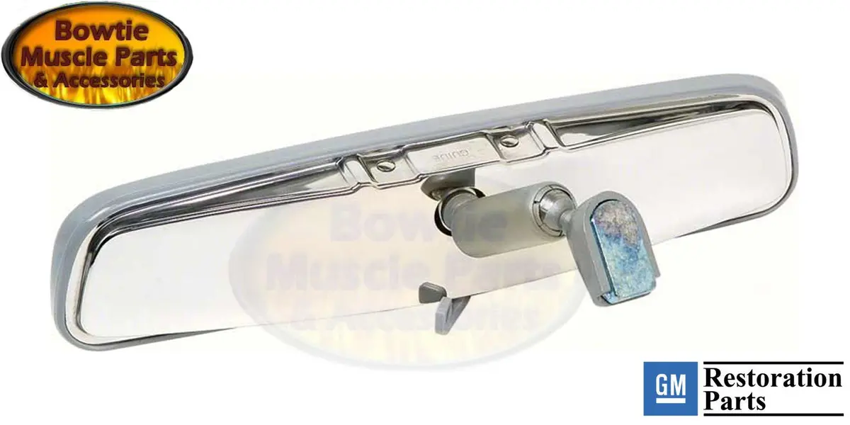 70-81 Camaro Firbird 73-79 Nova Rear View Mirror Gm Restoration Parts 1