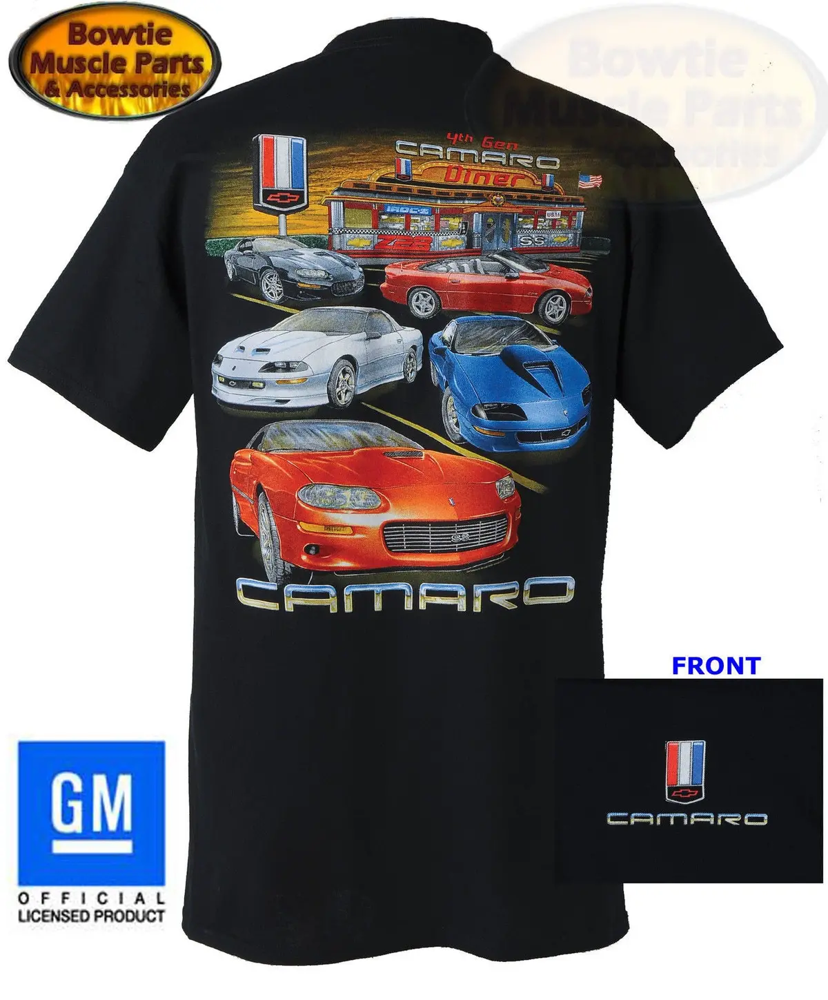 4Th Gen Camaro T-Shirt 93 94 95 96 97 98 99 2000 2001 2002 Z28 Ss Rs Lt1 Ls1 Tee 1