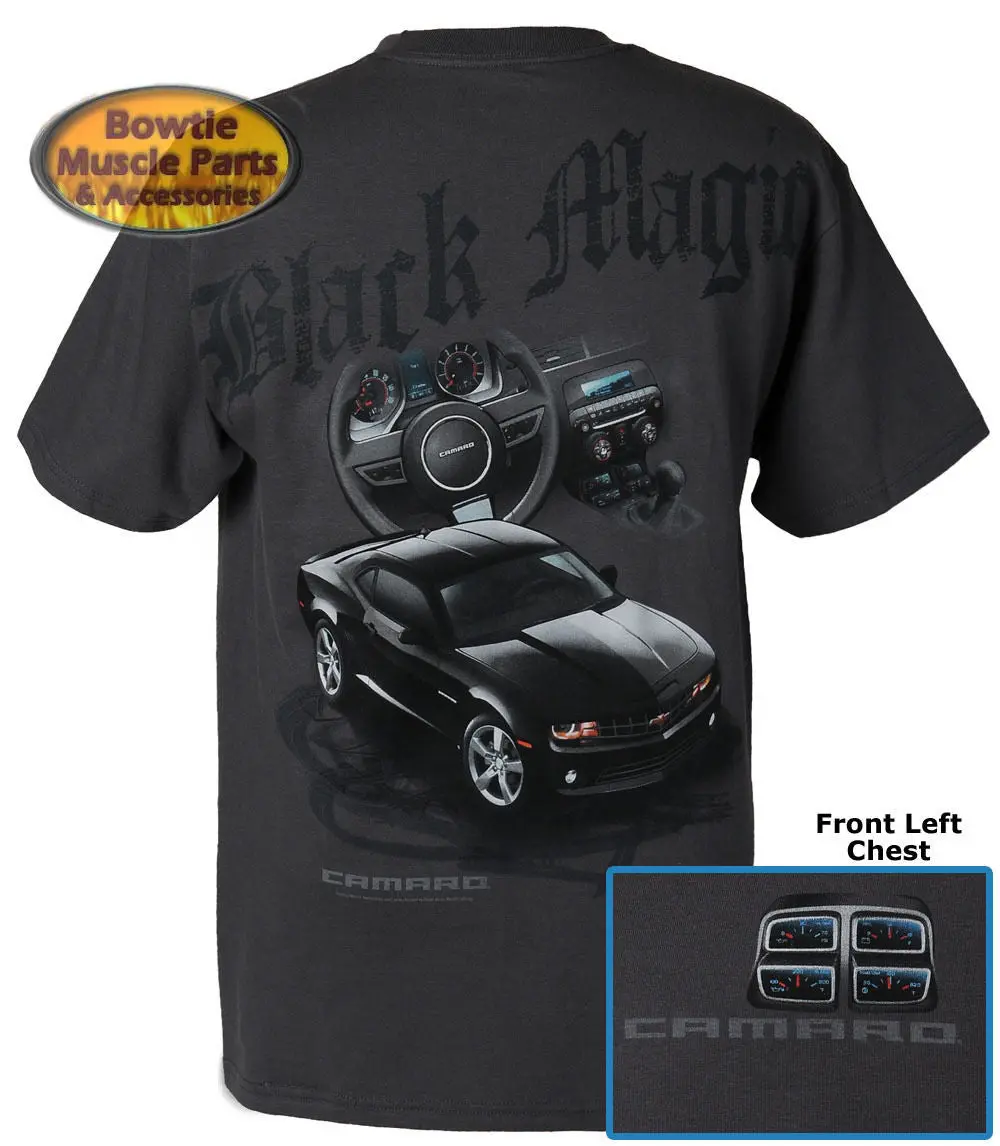2010 2011 2012 2013 2014 Camaro Black Magic Tee T-Shirt 67 68 69 70 71 84 88 89 1