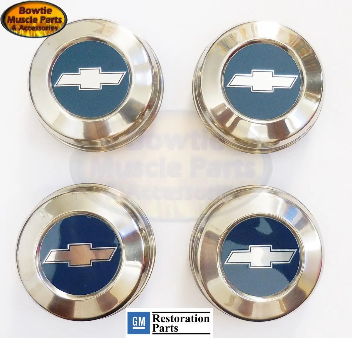 70-74 Camaro Z28 71-72 Chevelle Nova Ss Center Wheel Hub Cap Embossed Bowtie 1
