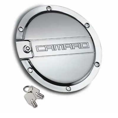 2010 Camaro Chrome Locking Fuel Door Billet Gm Licensed 1