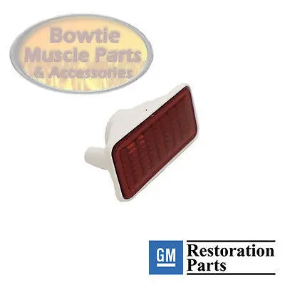 68 Nova Impala Caprice Chevelle Camaro Parking Side Marker Light Lens Red 1