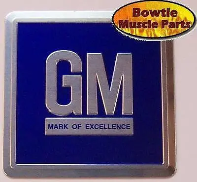 68 69 70 71 72 73 Gm Mark Of Excellence Decal Embossed - Each 1