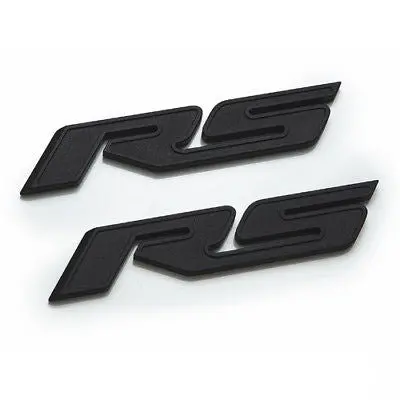 2010 Camaro Rs Rallysport Emblems Side Badges - Black 1