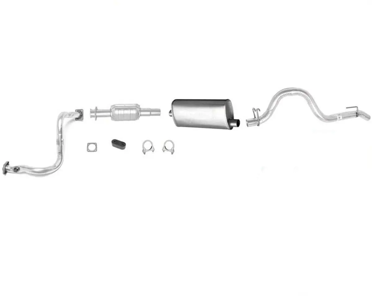 1987-1992 Wrangler 2.5 Muffler Complete Exhaust Pipe System W/ Converter 1