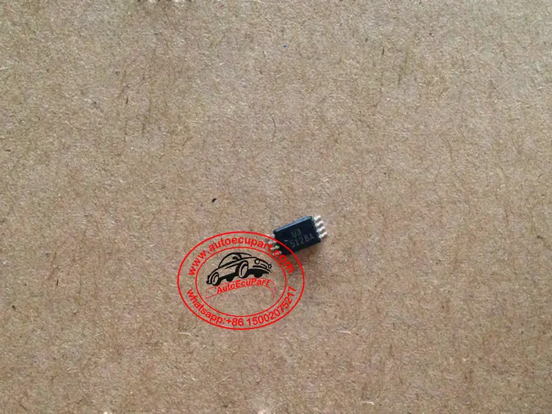 5Pcs  25128 5128A Tssop8 Eeprom Chip Component Ic Original New 1