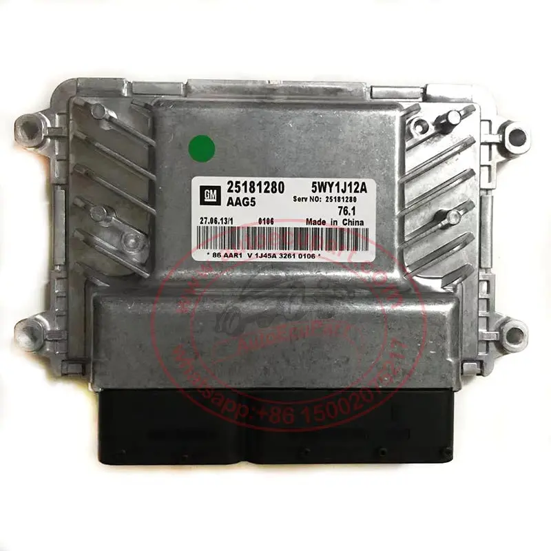 25181280 5Wy1j12a Aag5 New Ecu Ecm Pcm Engine Computer  For Gm Chevrolet Cruze 2009-2011 1