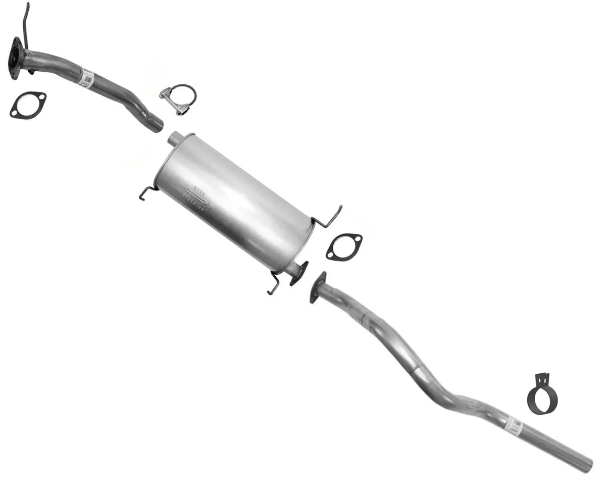 Muffler Assembly And Tail Pipe For Kia Sportage 2.0L 2 Doors 1998 1999 2000 1
