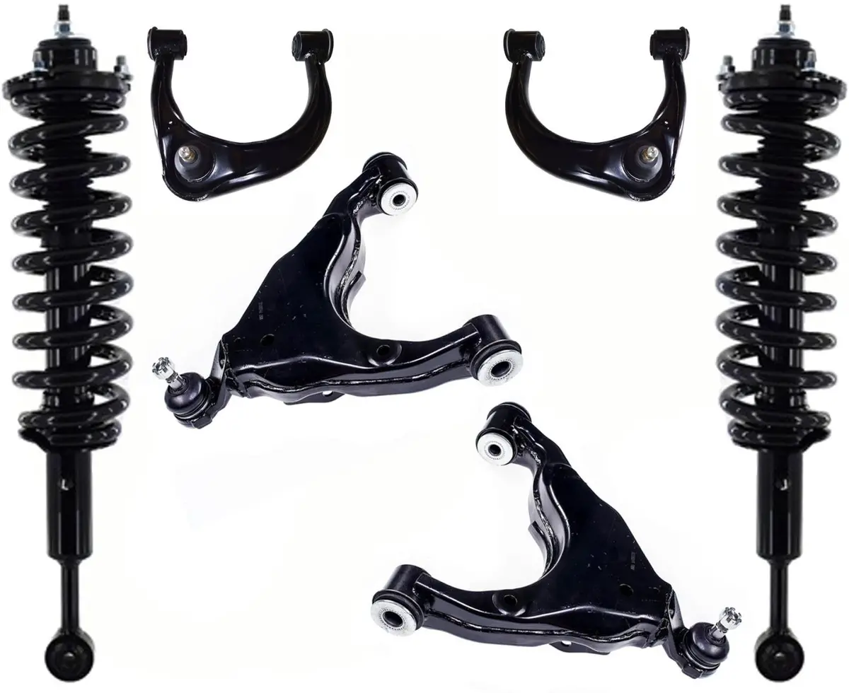 Front Struts Upper Lower Arms Ball Joints For 10-22 Toyota 4Runner 4X4 Wheel Drv 1