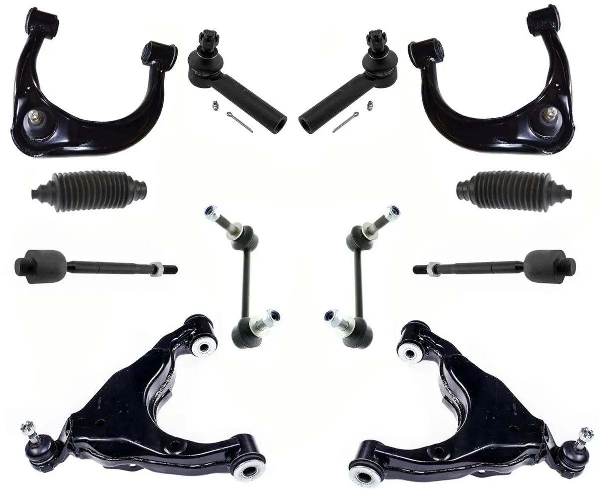 Front Upper & Lower Control Arms Tie Rods Links For Toyota 4Runner 2010-2023 1