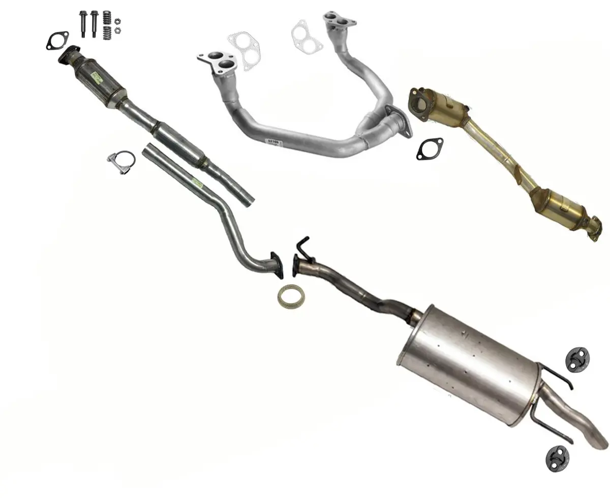 Converter  Muffler Exhaust System For Subaru Baja 2004 2005 2006 2.5L Non-Turbo 1