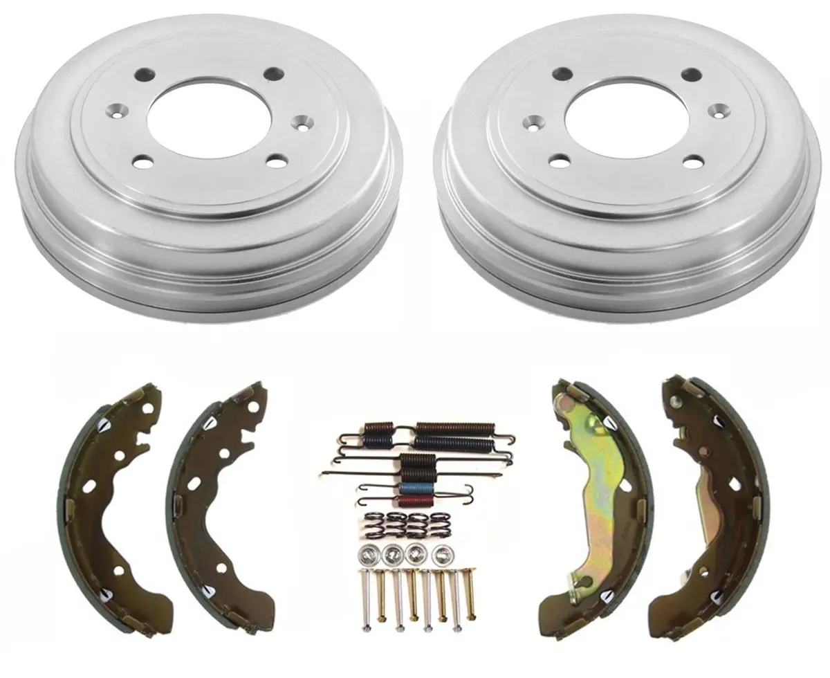 Rear Brake Drums Brake Shoes & Parking Hardware For Hyundai Elantra 2002-2006 1
