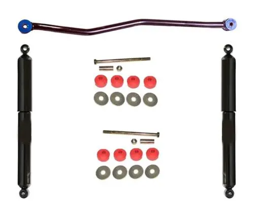 Fits1993-1998 Jeep Grand Cherokee Track Bar With Bushings Shocks Links 52005642 1