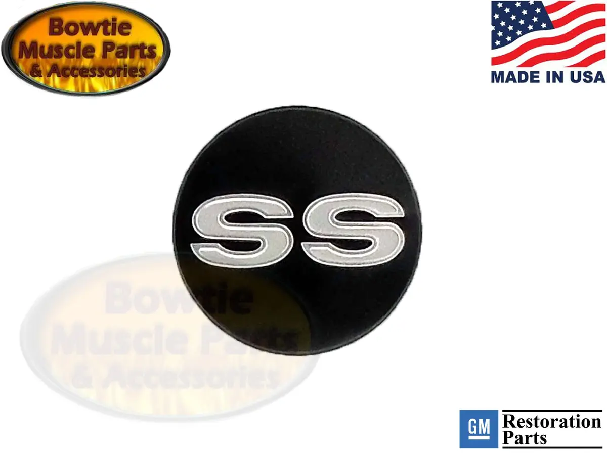 69 Camaro Ss 69-70 Chevelle Nova Center N66 Wheel Cap Embossed Ss Decal Set 1