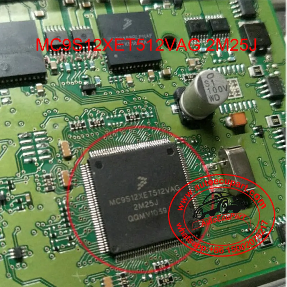 3Pcs Mc9s12xet512vag 2M25j Automotive Microcontroller Ic Cpu 1