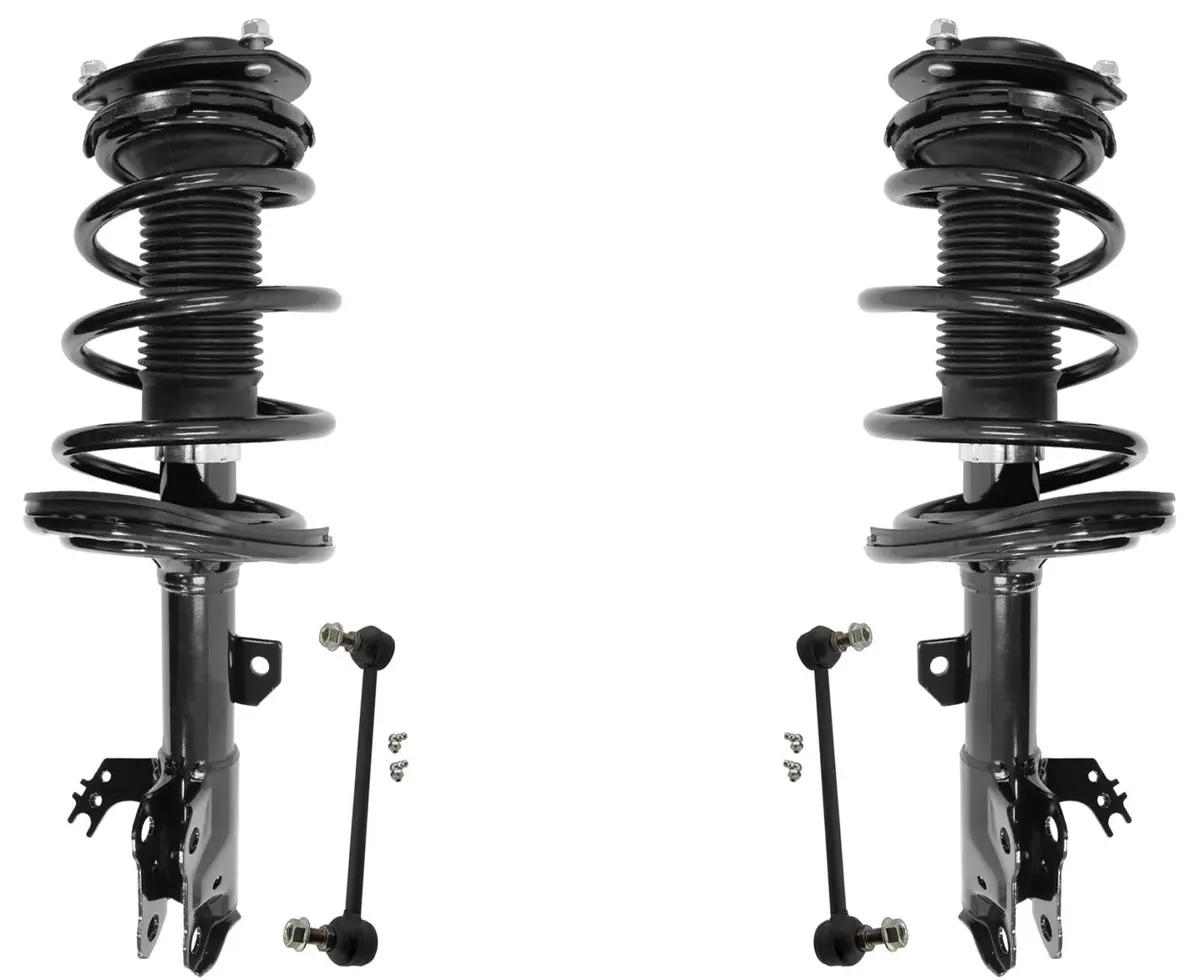 Front Complete Coil Spring Struts Sway Bar Links For 2016-2018 Toyota Avalon Xle 1