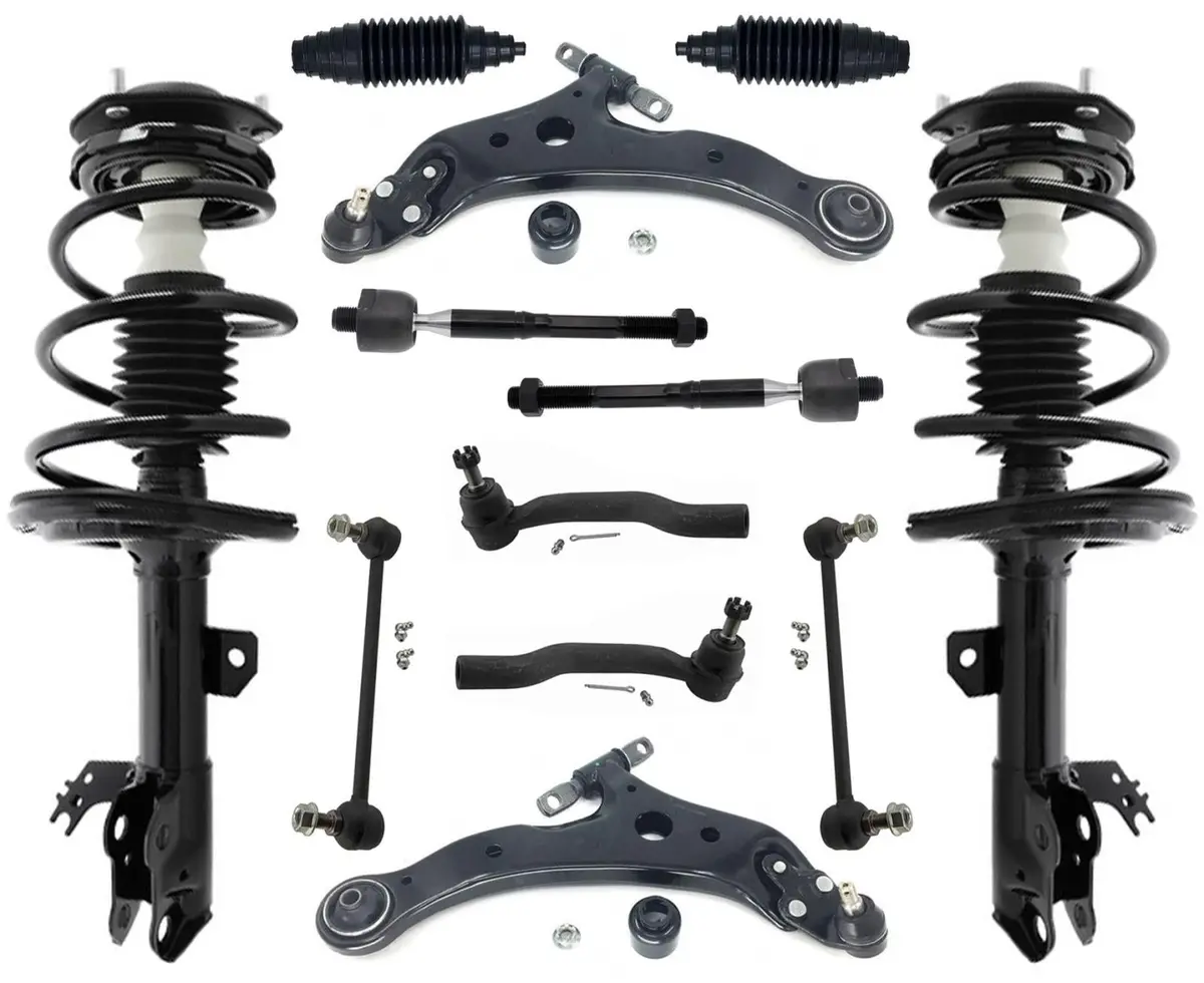 Coil Spring Struts Front Control Arms Tie Rods For Toyota Avalon 2016-2018 Xle 1