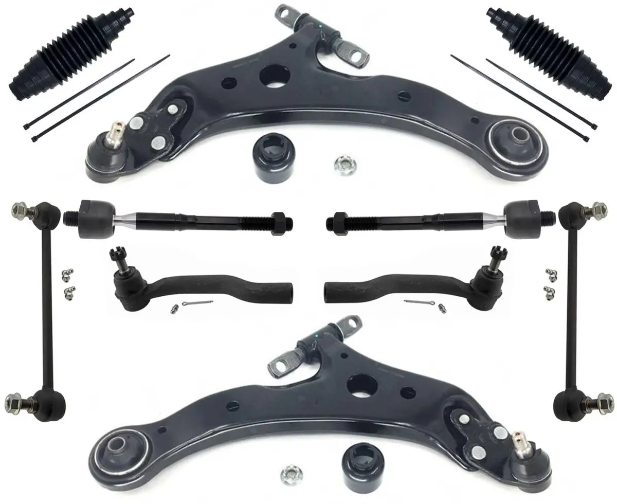 Coil Spring Struts Front Control Arms Tie Rods For Toyota Avalon 2016-2018 Xle 2