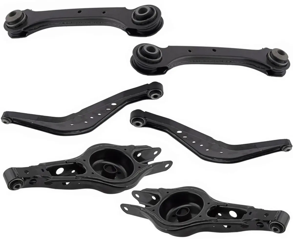 Rear Control Arms W/ Bushings & Complete Shocks For Chevrolet Malibu 2016-2023 2