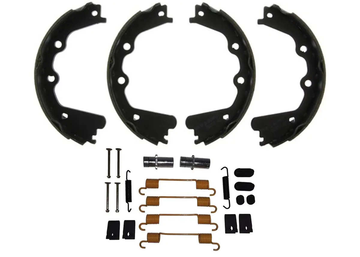 Rear Parking-Emergency Brake Shoes For Silverado 2500 3500Hd 2014 2015 2016 2019 1