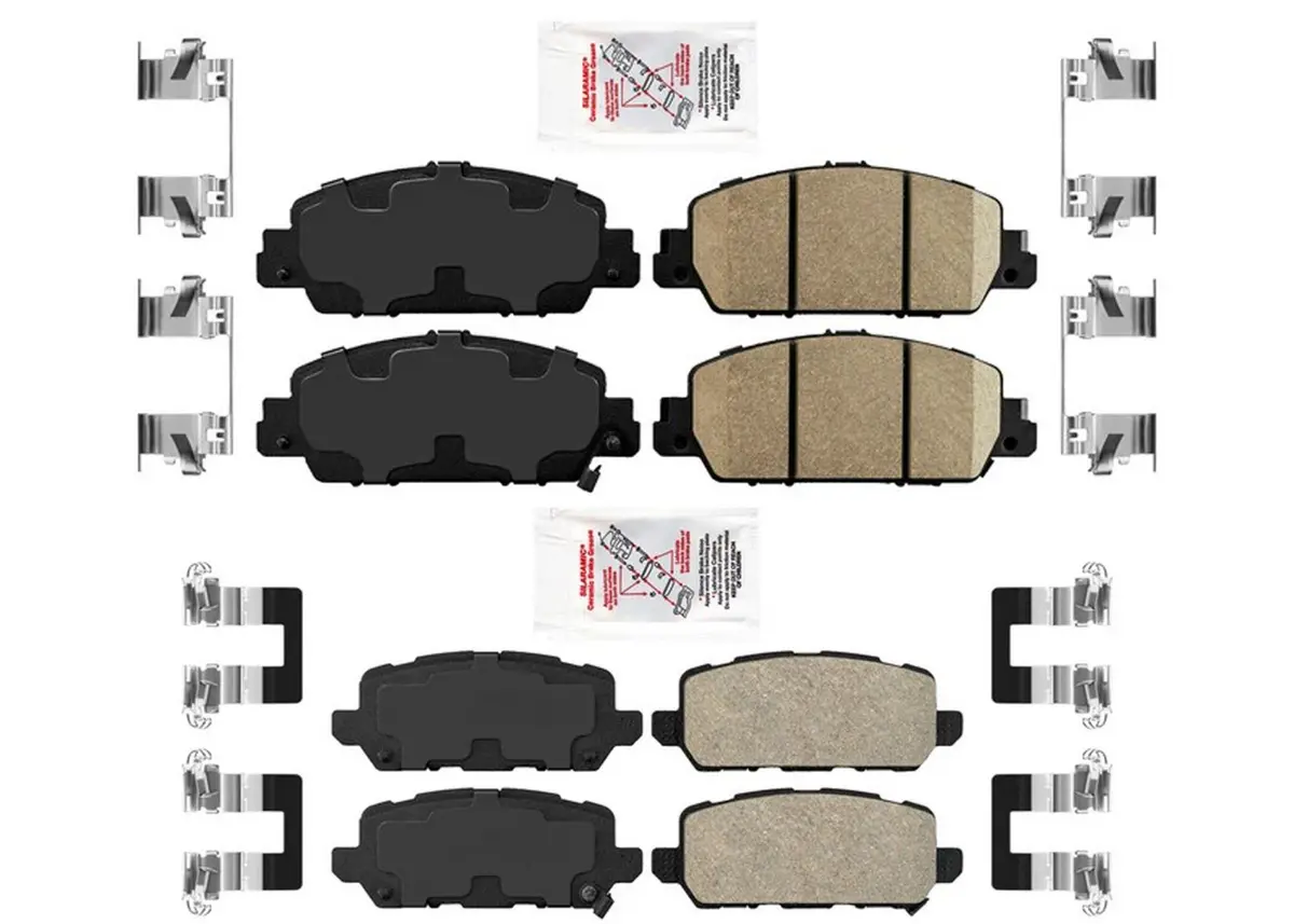 Ameribrake Front Rear Ceramic Disc Brake Pads For Honda Hr-V Hrv 2016 2020 2022 1