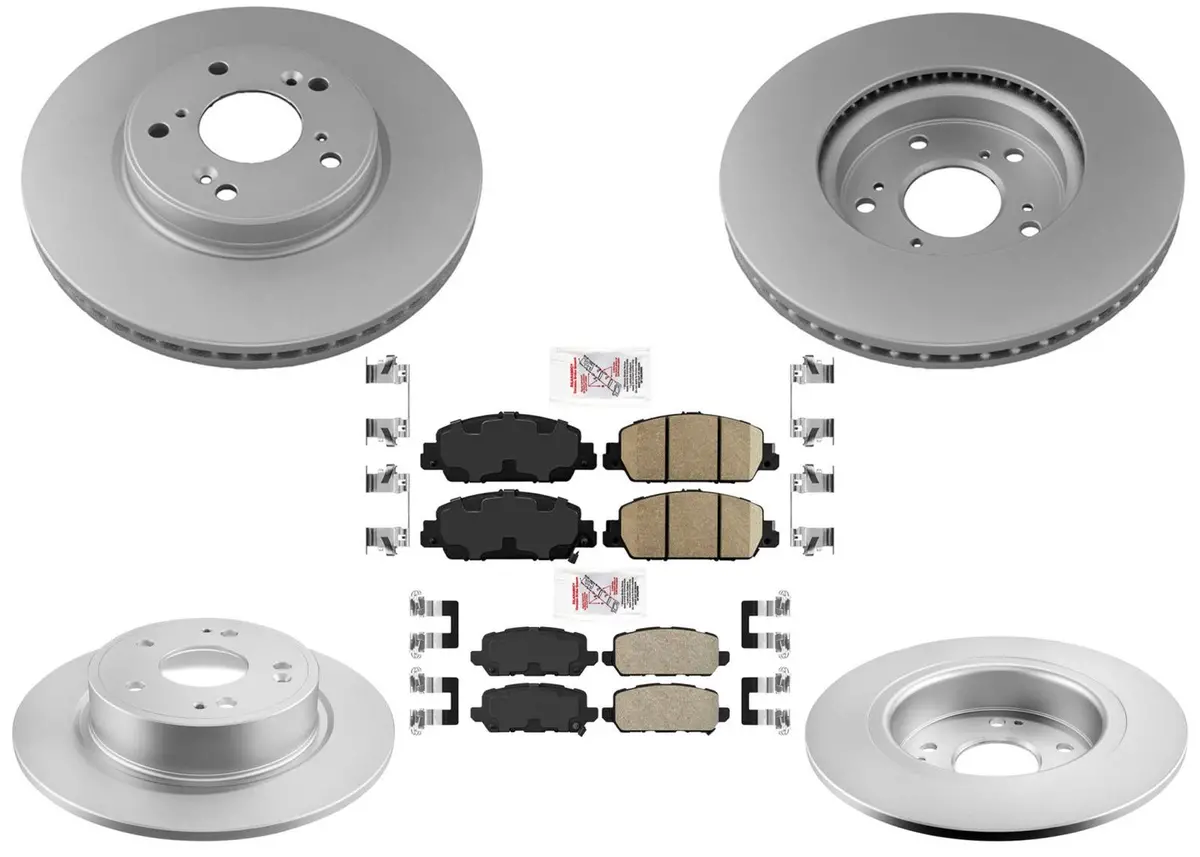 Improved Performance Front Rear Disc Brake Rotors For Honda Hr-V Hrv 2016-2022 1
