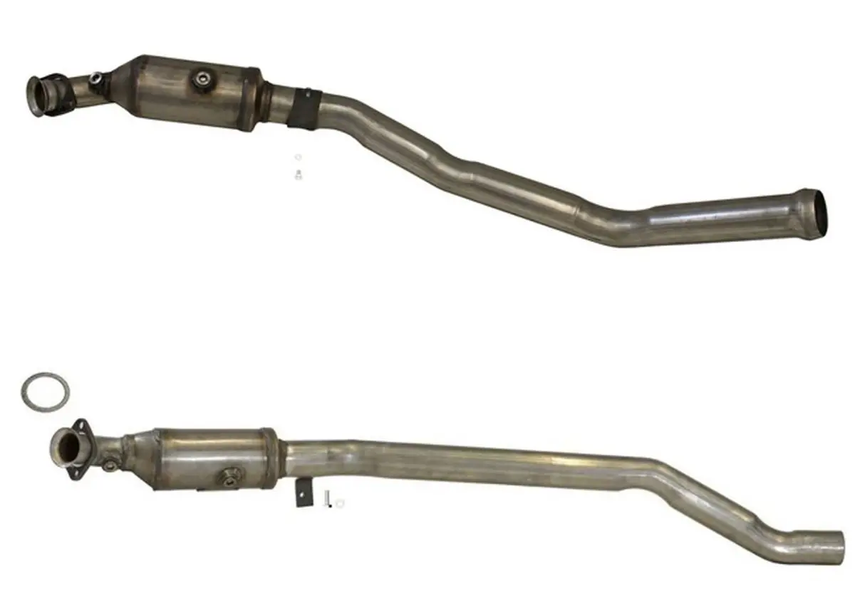 Left & Right Catalytic Converter W/ Pipes For Mercedes Benz Gl450 2007 2011 2012 1