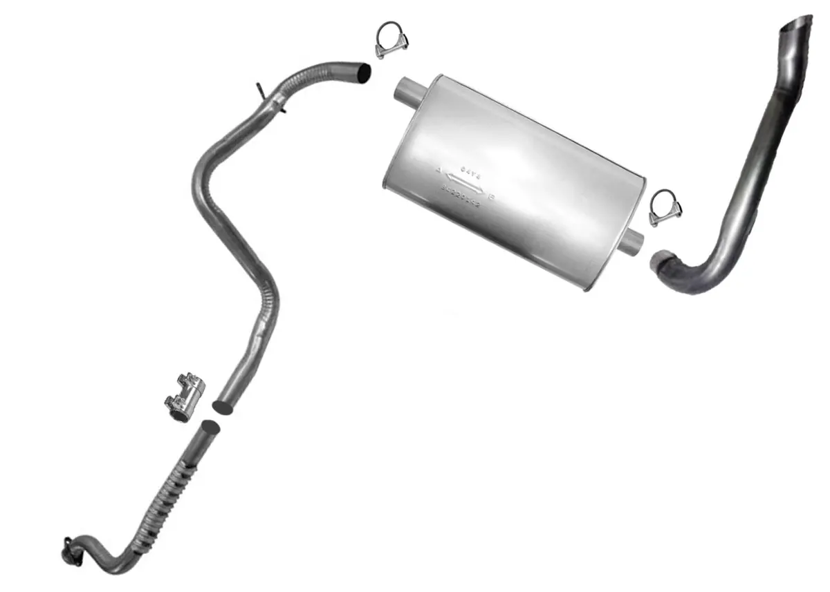 Exhaust System For Pontiac Firebird For Chevrolet Camaro 3.4L 1993 1994 1995 1