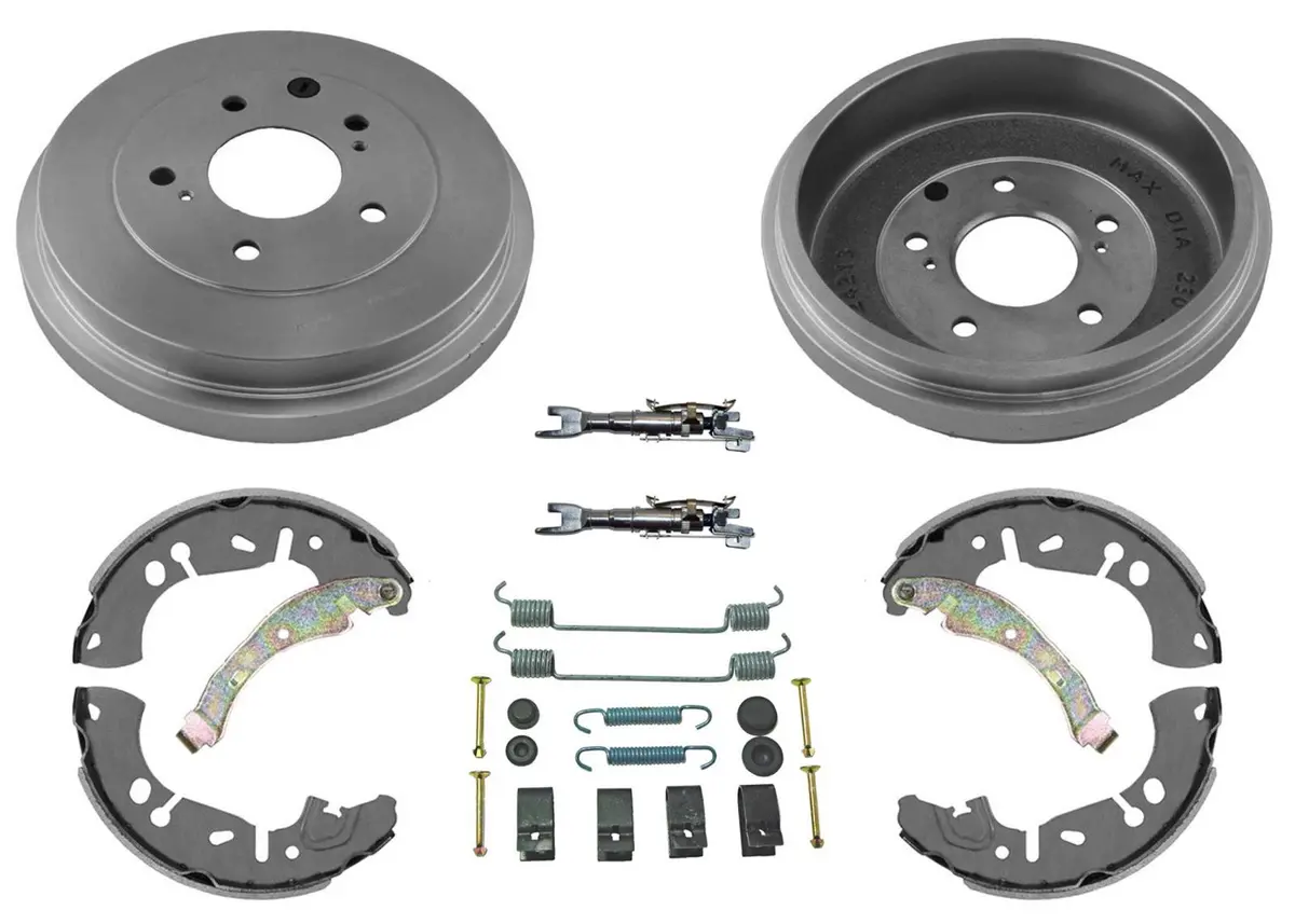 Rear Drums Brake Shoes & Spring Kit For Nissan Sentra 13-22 Ref 432063Sg0c 1