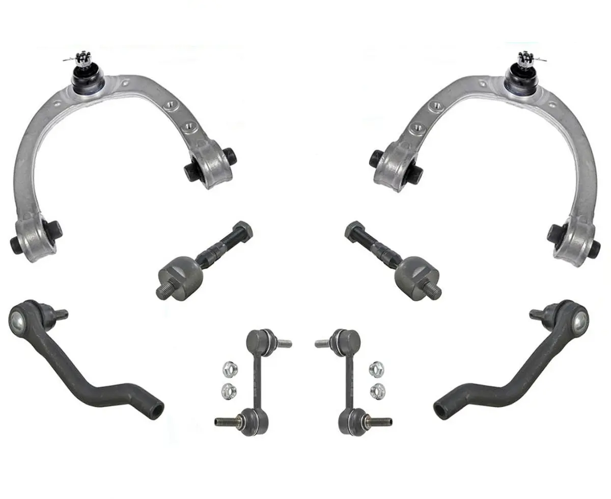 Front Upper Control Arms Inner Outer Tie Rods Sway Bar Links Fits Acura Rl 05-12 1