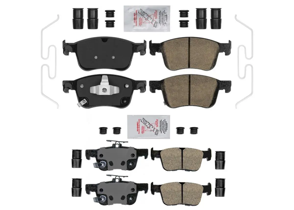 Ame Ptc Ceramic Brake Pads Front & Rear For Honda Accord Sport Touring 2018-2022 1